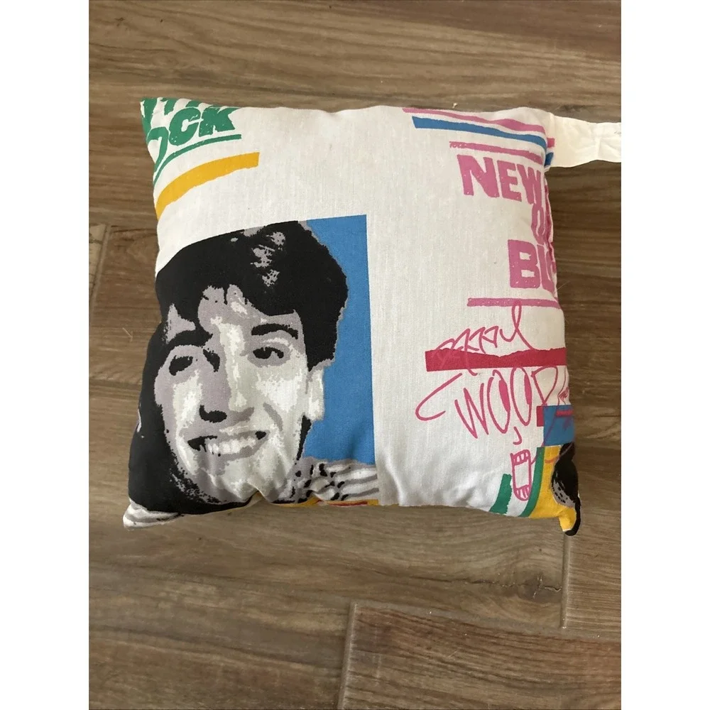 New Kids on the‎ Block Throw Pillow  Band Member Images Printed Autographs 14